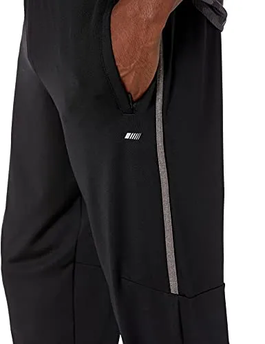 Amazon Essentials Men's Performance Stretch Knit Training Pant, Black, X-Small