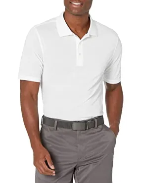 Amazon Essentials Men's Regular-Fit Quick-Dry Golf Polo Shirt - Discontinued Colors, Rich Red, 5X-Large Big
