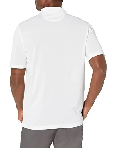 Amazon Essentials Men's Regular-Fit Quick-Dry Golf Polo Shirt - Discontinued Colors, Rich Red, 5X-Large Big