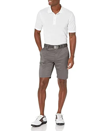 Amazon Essentials Men's Regular-Fit Quick-Dry Golf Polo Shirt - Discontinued Colors, Rich Red, 5X-Large Big