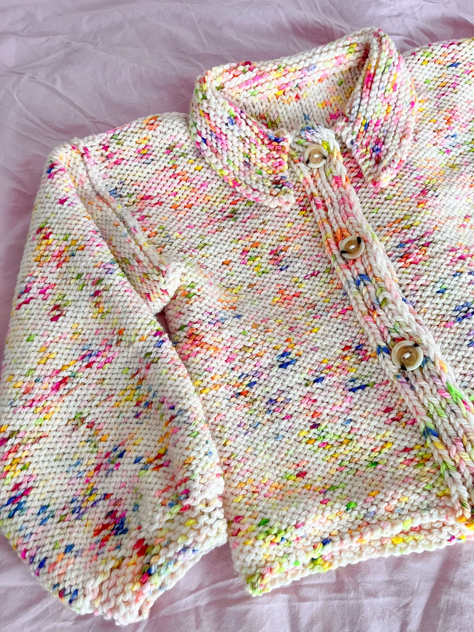 Boxy Cardigan Chunky Knitting Pattern