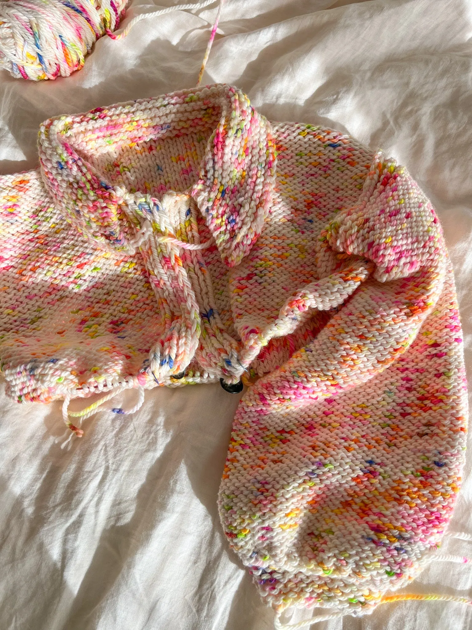 Boxy Cardigan Chunky Knitting Pattern