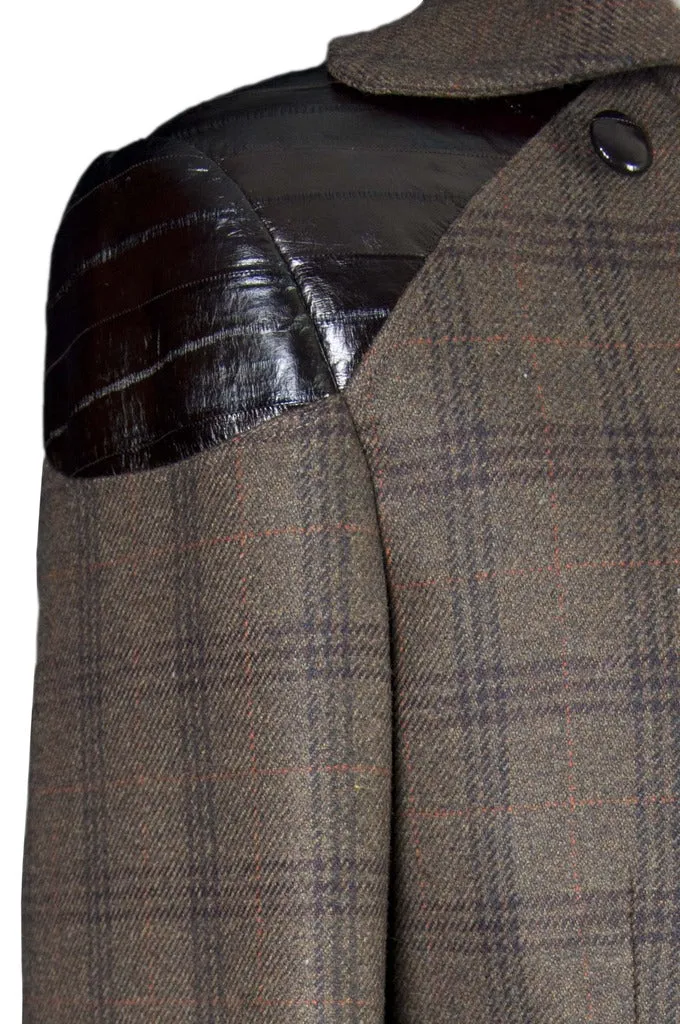 Brown Tweed Coat