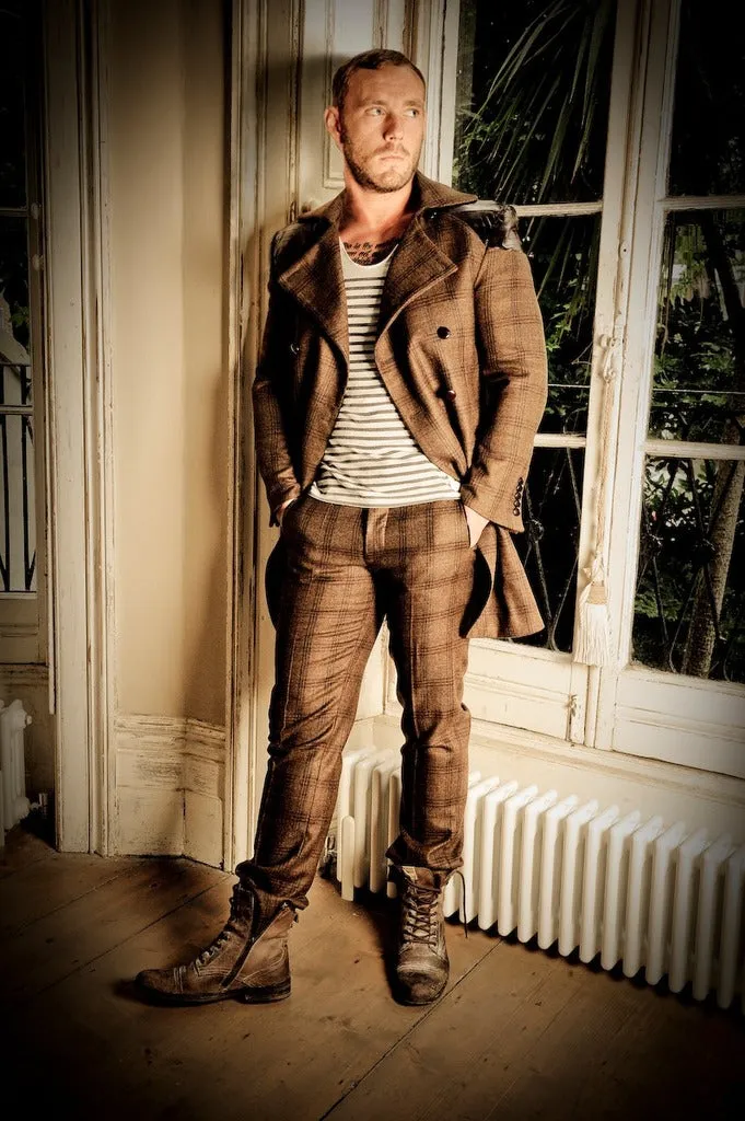 Brown Tweed Coat
