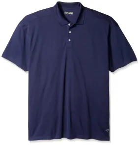 Callaway Men's Big and Tall Short Sleeve Core Performance Golf Polo Shirt with Sun Protection (Size Small-4X, Peacoat, 4X-Large Big Extra Tall