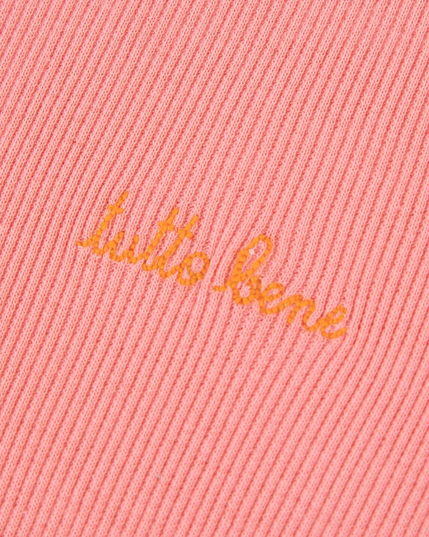 Folies Ribbed T-shirt "tutto bene"