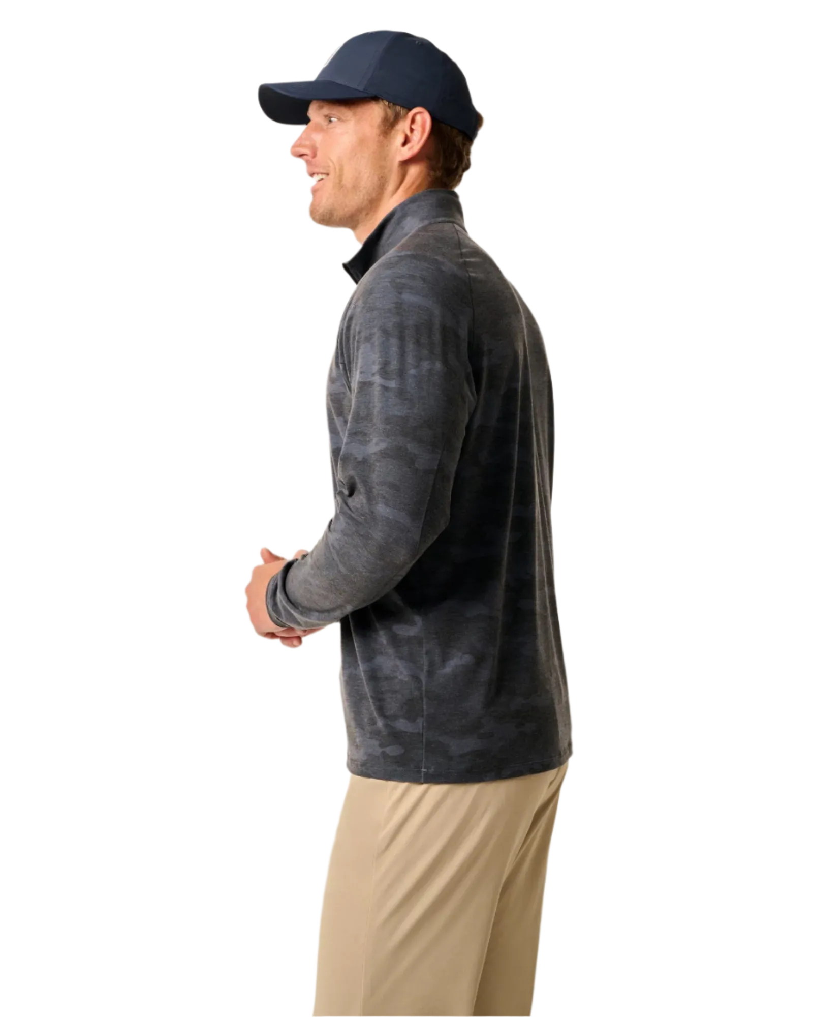 johnnie-O - Patton Performance Camo 1/4-Zip Pullover