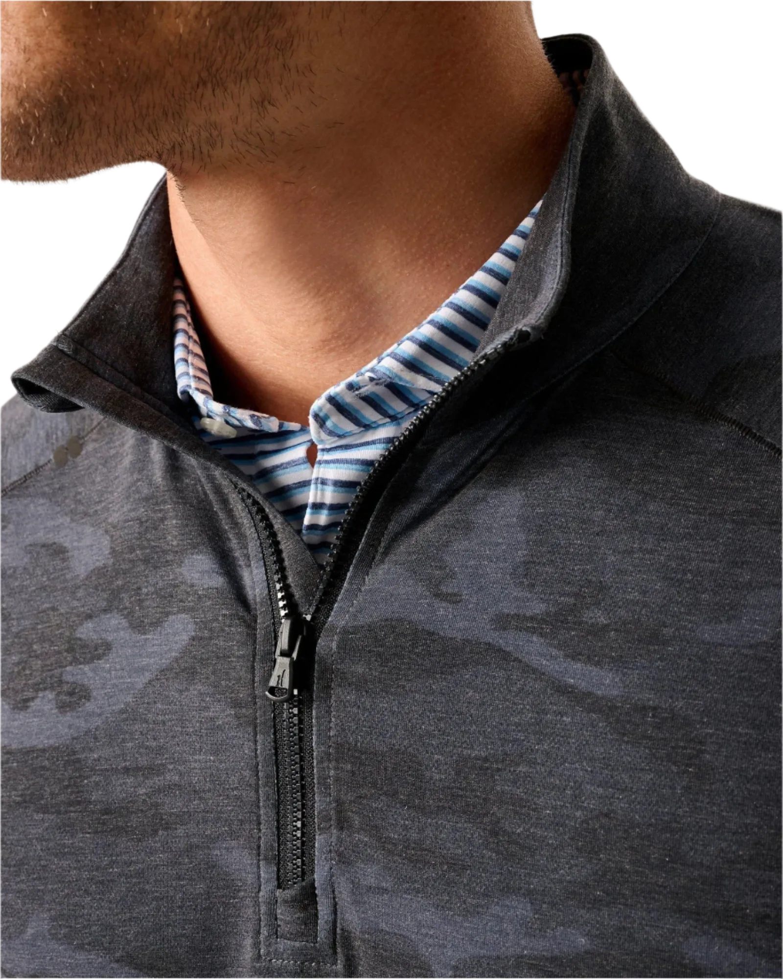 johnnie-O - Patton Performance Camo 1/4-Zip Pullover