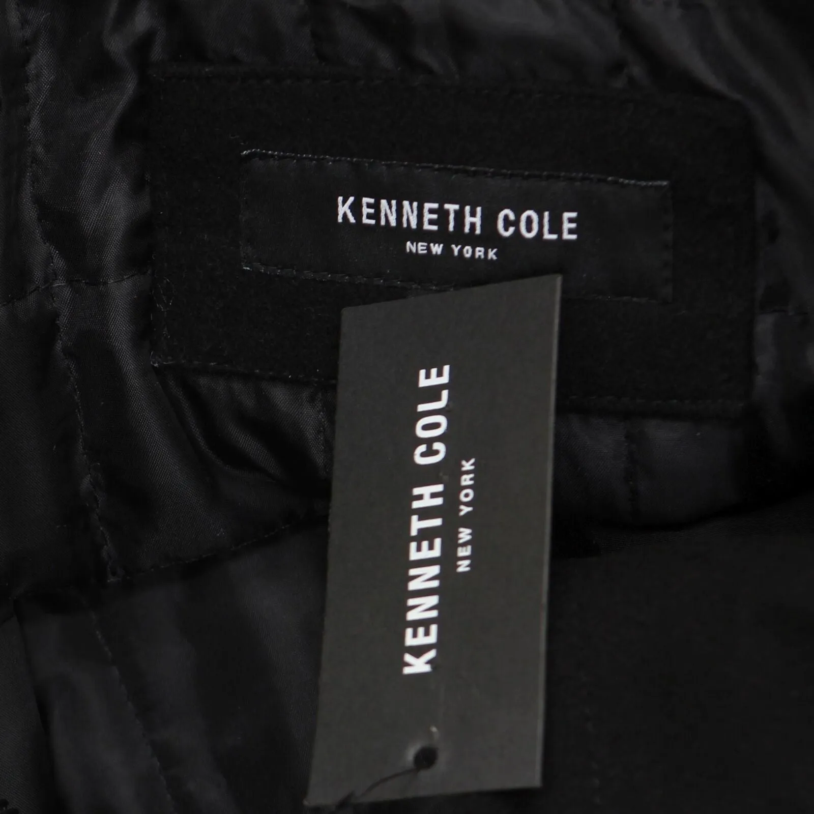 Kenneth Cole New York Men's Big & Tall Double-Breasted Wool-Blend Peacoat