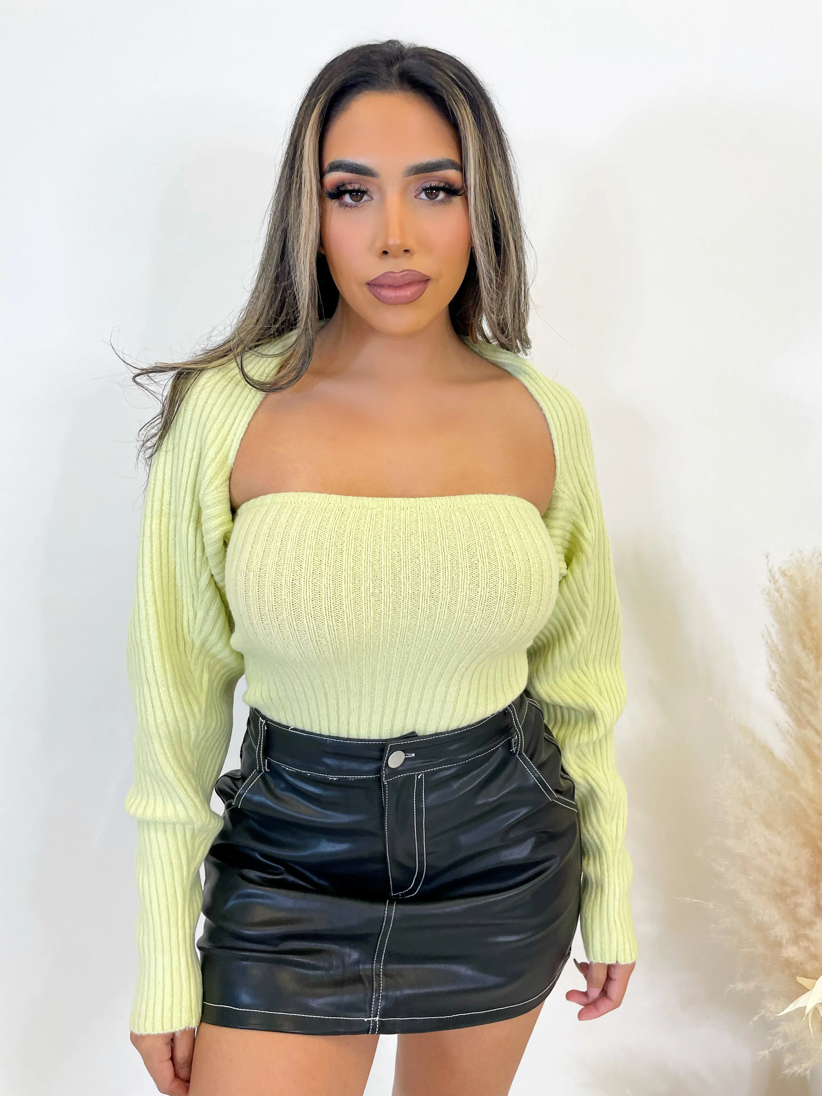 Lennon Top Set (Sage)