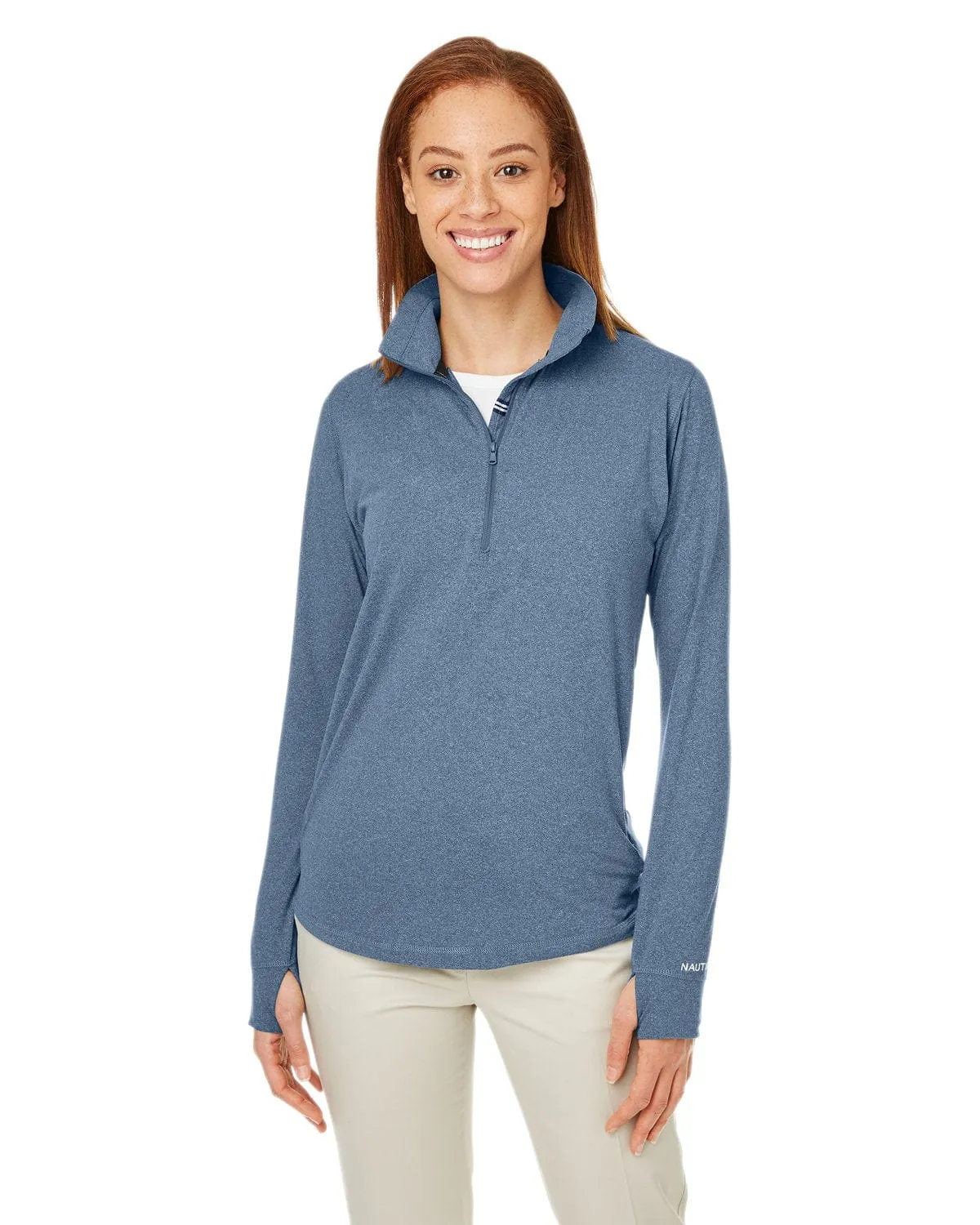 Nautica - Women's Saltwater Quarter-Zip Pullover