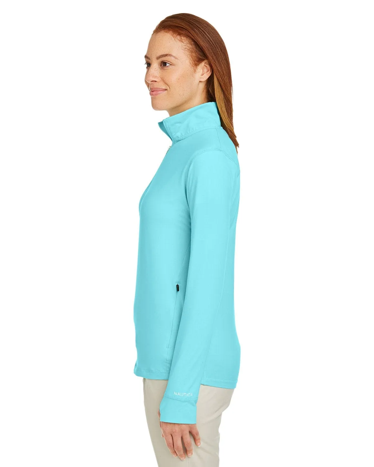 Nautica - Women's Saltwater Quarter-Zip Pullover