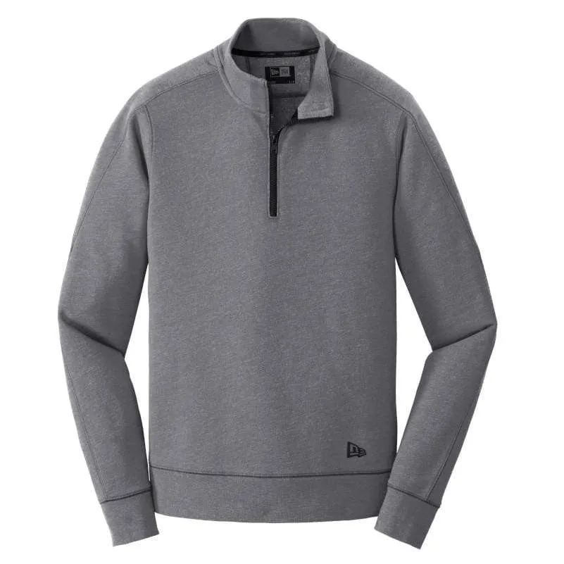 New Era - Men's Tri-Blend Fleece 1/4-Zip Pullover