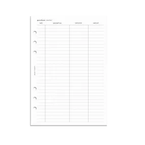 Purchase Tracker Inserts