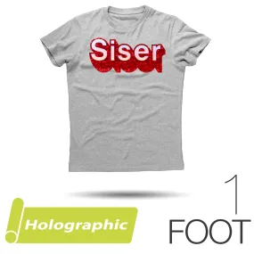 Siser HOLOGRAPHIC Heat Transfer Vinyl - 20" x 1 Foot