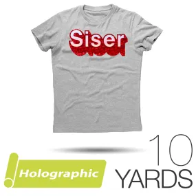 Siser HOLOGRAPHIC Heat Transfer Vinyl - 20" x 10 Yards