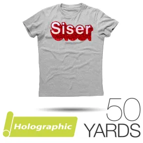 Siser HOLOGRAPHIC Heat Transfer Vinyl - 20" x 50 Yards