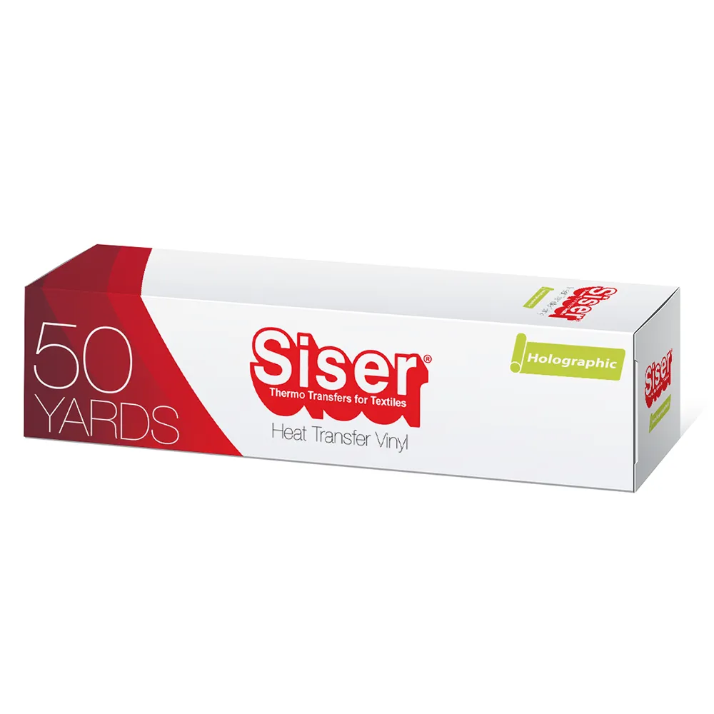 Siser HOLOGRAPHIC Heat Transfer Vinyl - 20" x 50 Yards
