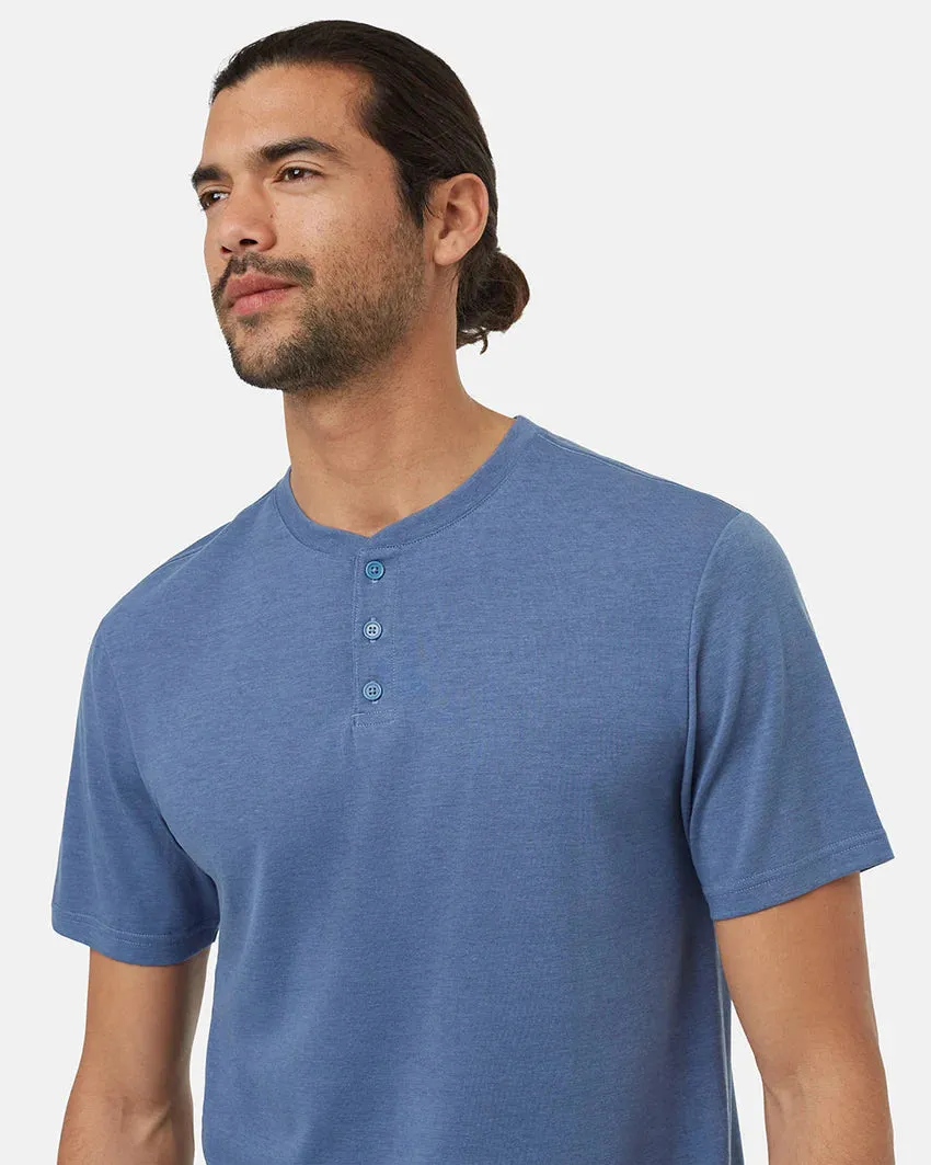 Tentree TreeBlend Henley SS T-Shirt - Men's