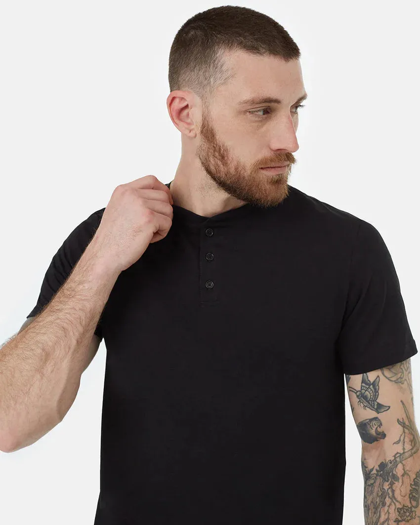 Tentree TreeBlend Henley SS T-Shirt - Men's